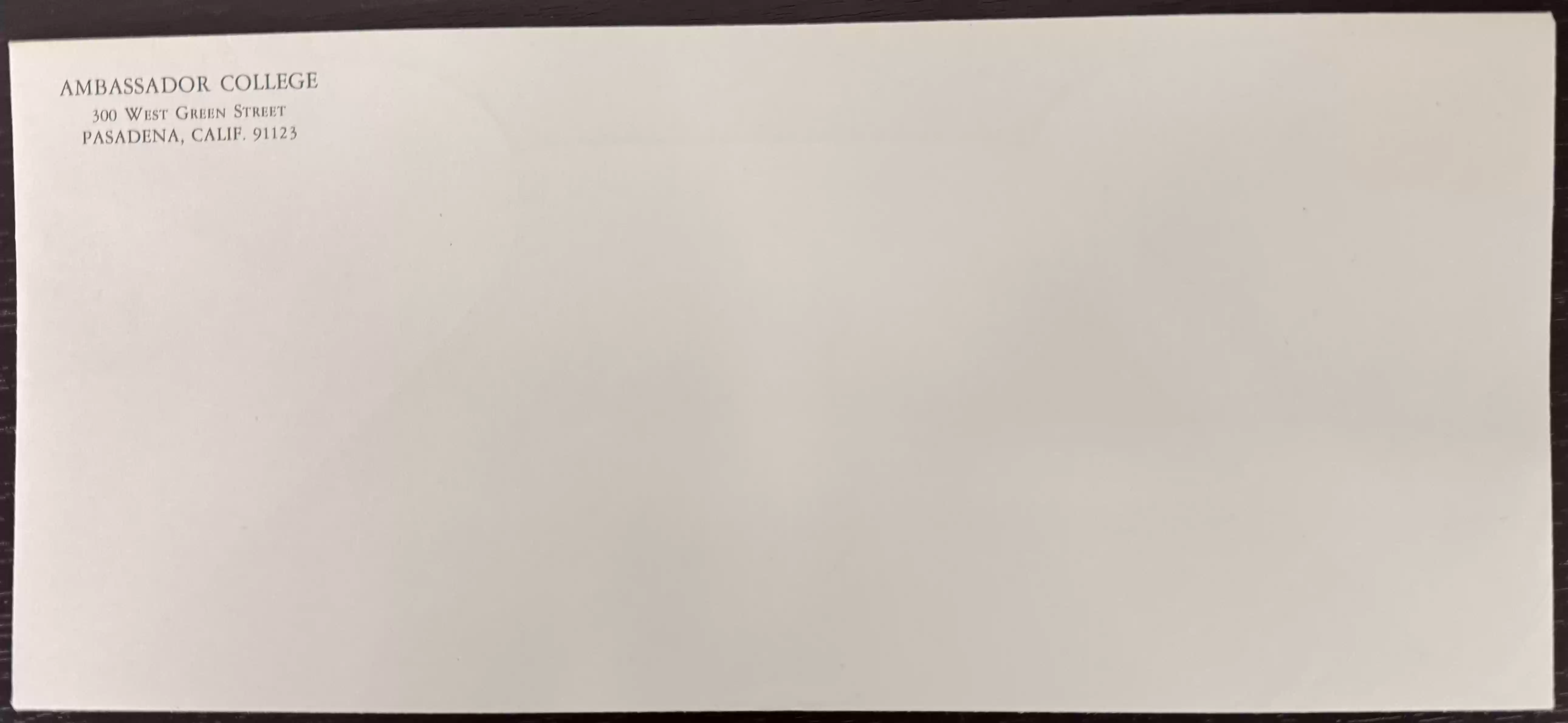 HWA&AC Envelope
